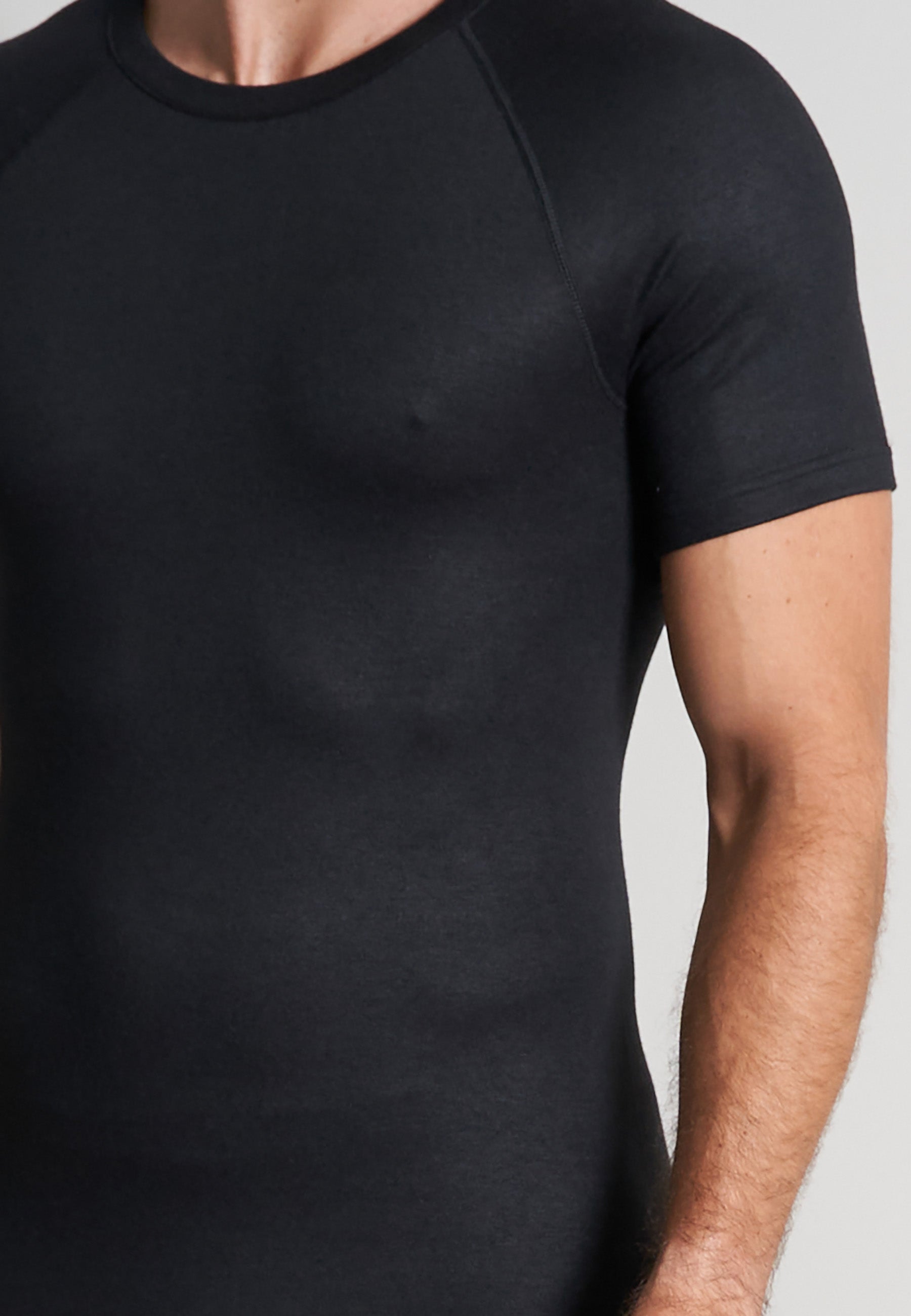 CECEBA Herren T-Shirt schwarz