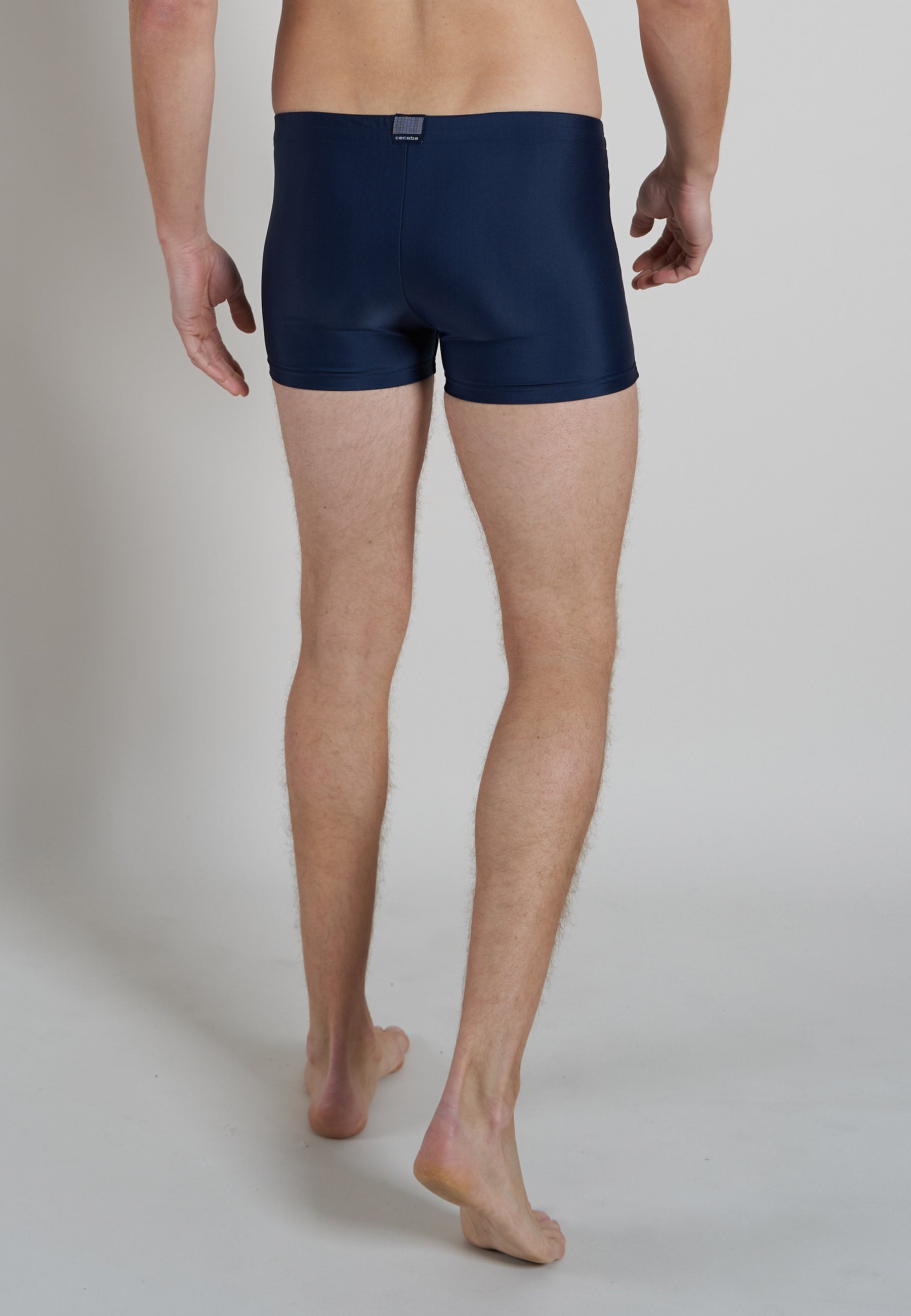 CECEBA Herren Bade-Pants blau uni