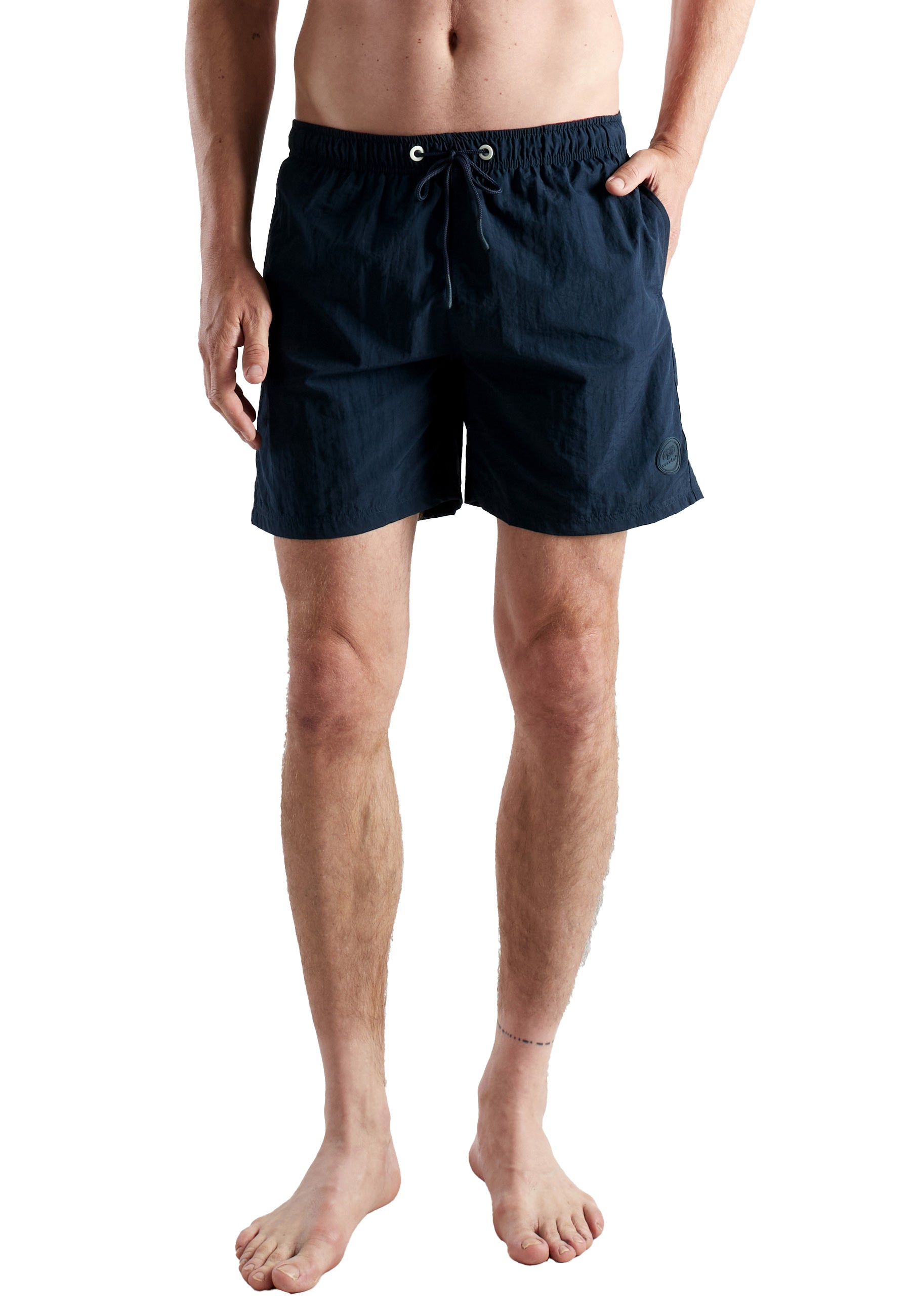 CECEBA Herren Badehose blau uni