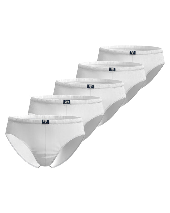 CECEBA men's briefs white plain 5-pack