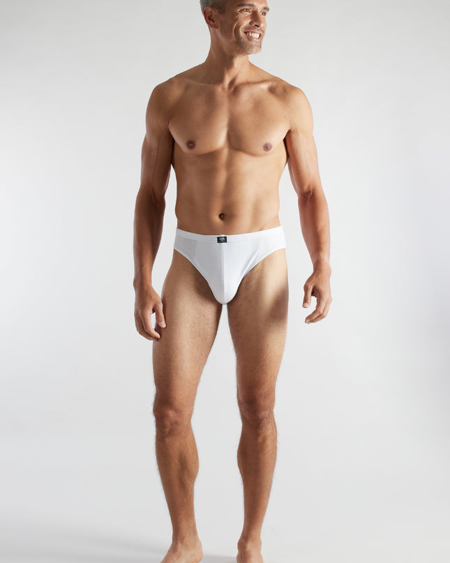 CECEBA men's briefs white plain 5-pack