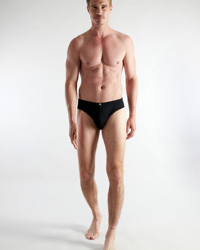 CECEBA men's briefs black plain 5-pack