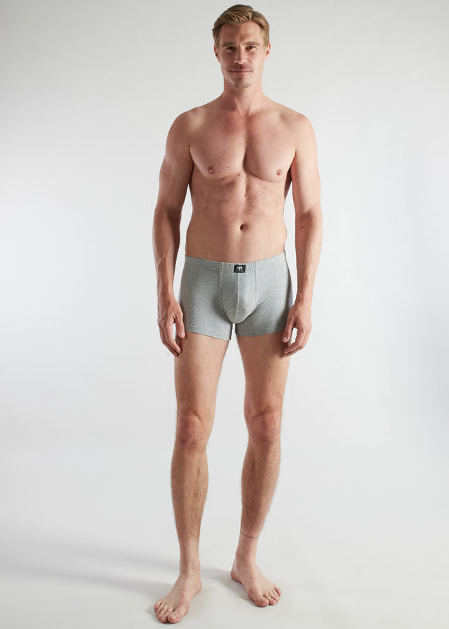 CECEBA Herren Pants grau uni 3er Pack