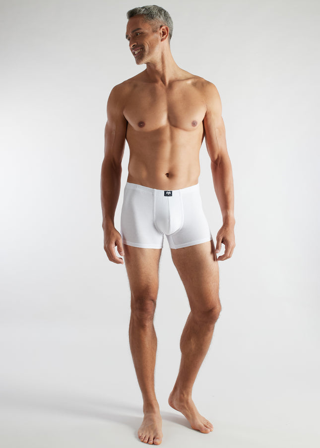 CECEBA Herren Pants weiß uni 3er Pack