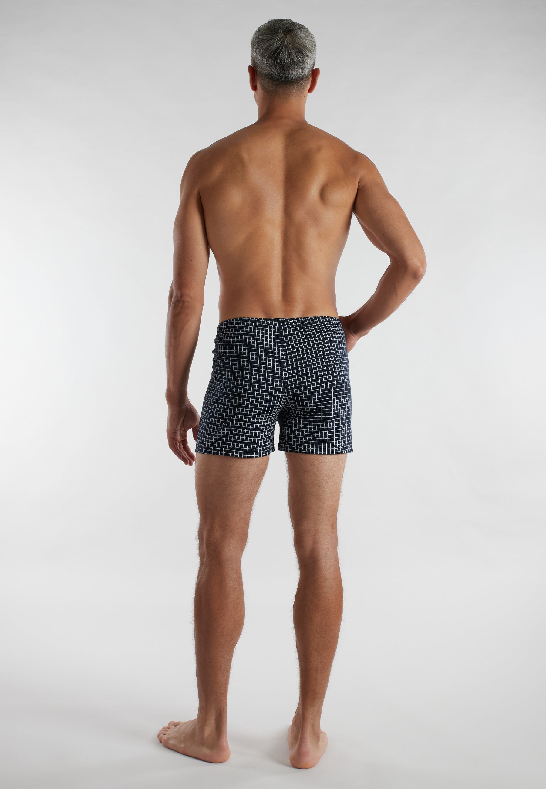 CECEBA Herren Boxershort blau bedruckt 2er Pack