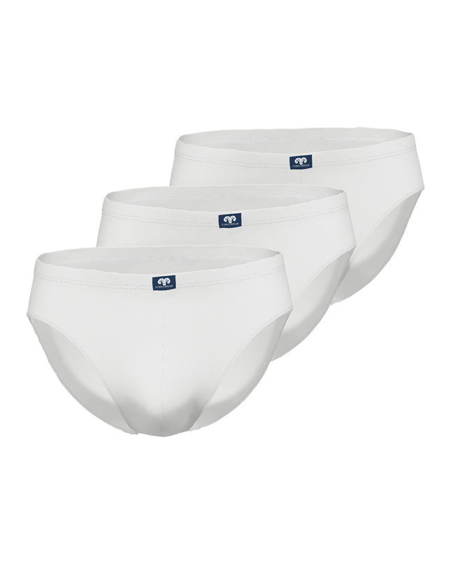 CECEBA men's briefs white plain 3-pack