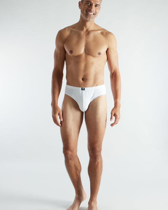 CECEBA men's briefs white plain 3-pack