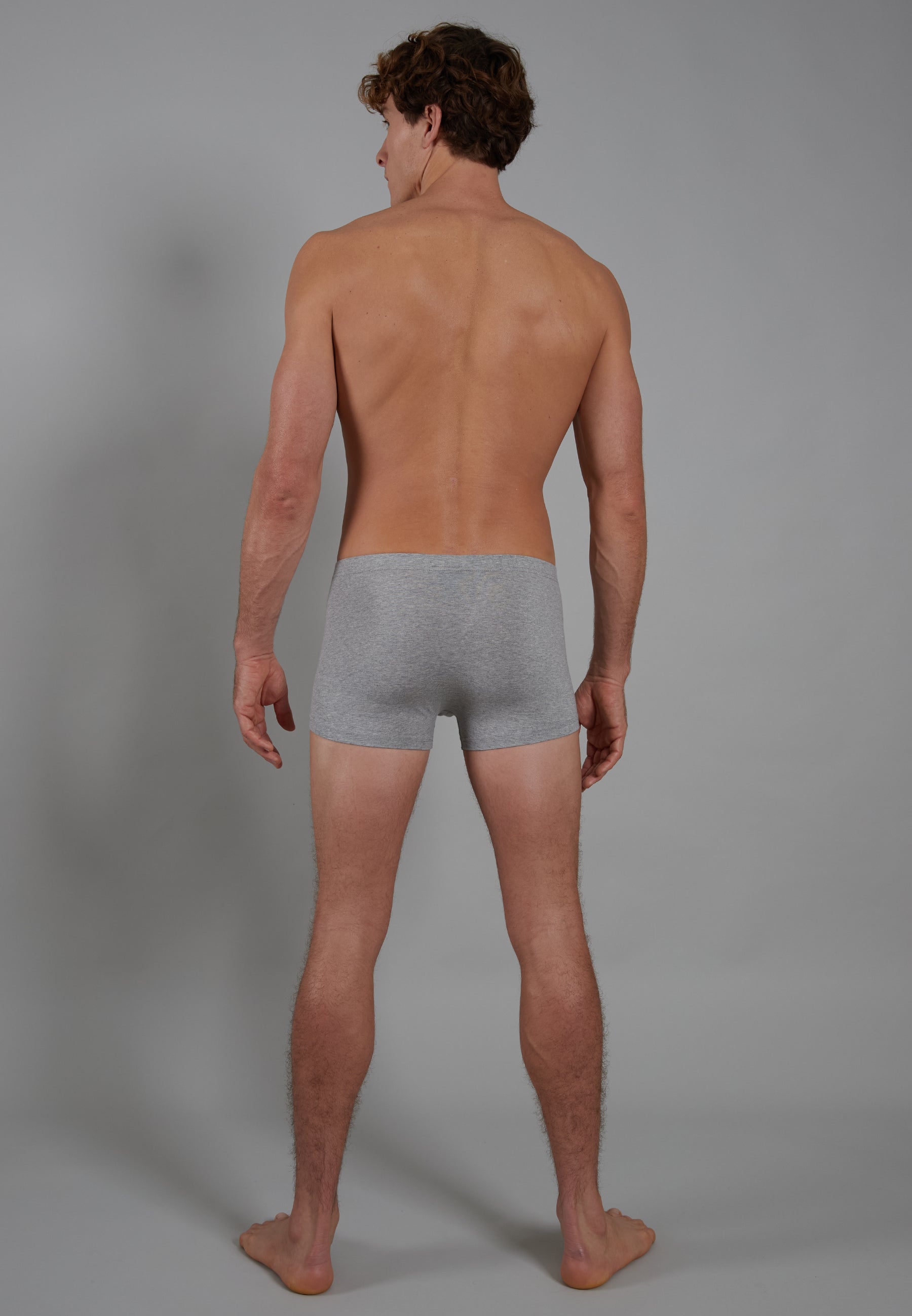 CECEBA Herren Pants grau uni 2er Pack