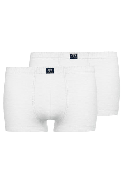 CECEBA Herren Pants weiß uni 2er Pack