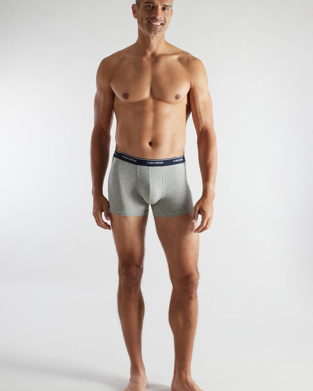 CECEBA Herren Pants blau uni 2er Pack