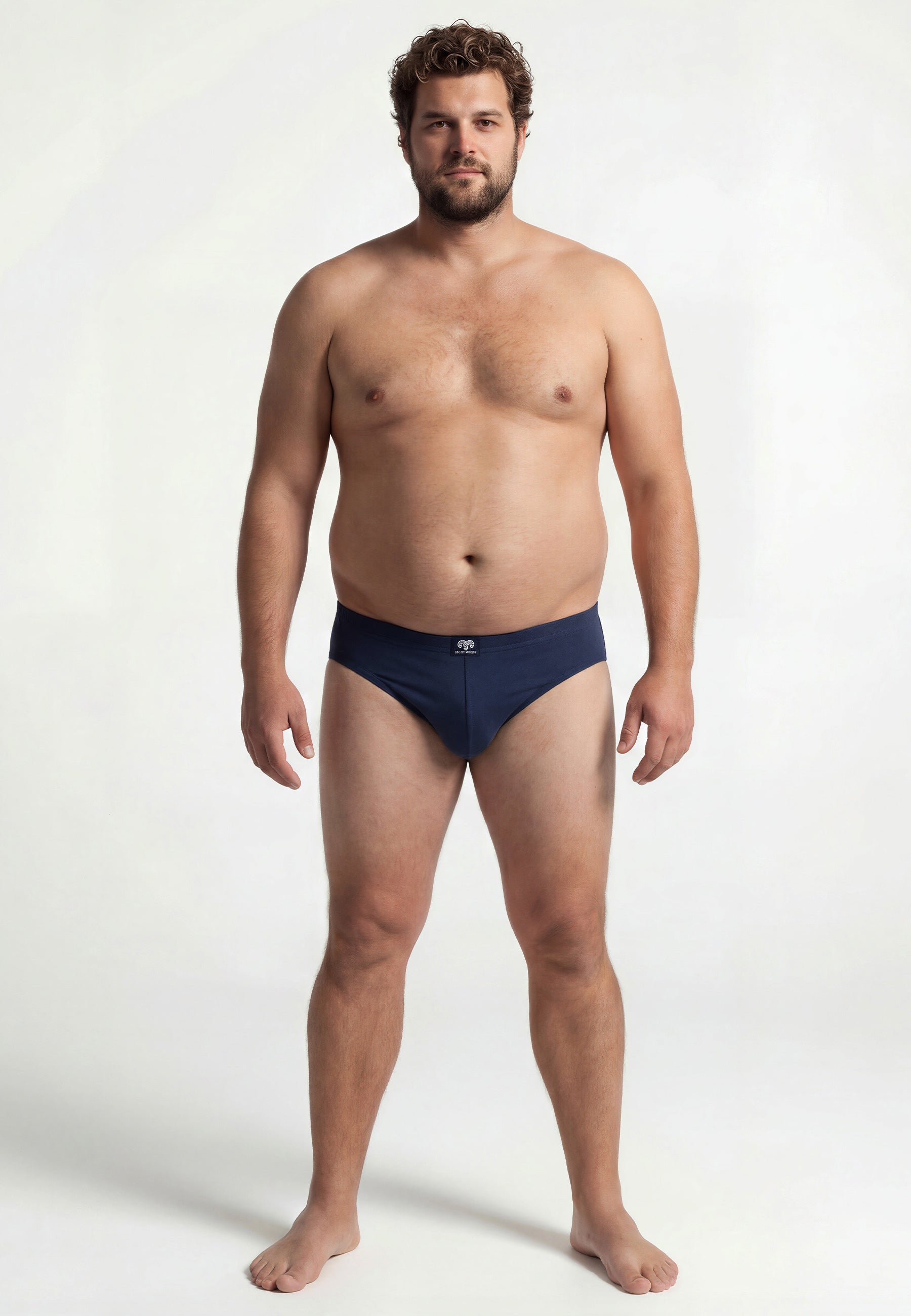 CECEBA men's briefs blue plain pack of 3 