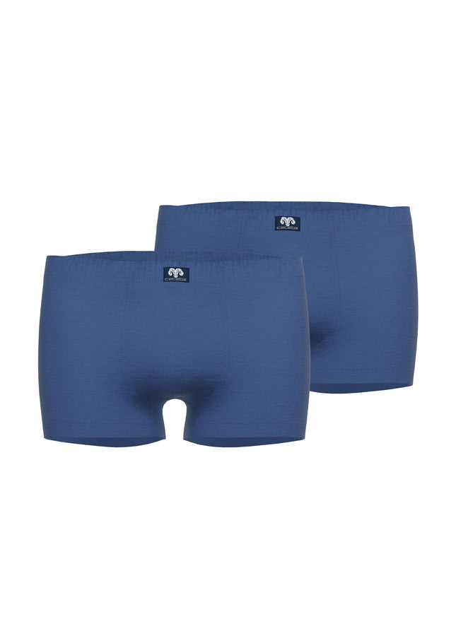 CECEBA Herren Pants blau uni 2er Pack