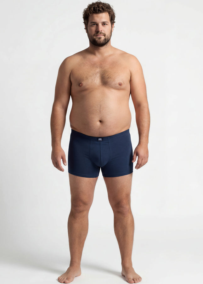 CECEBA Herren Pants blau uni 2er Pack