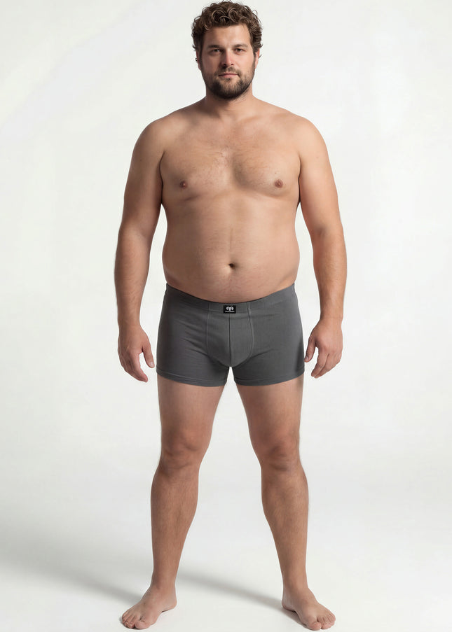 CECEBA Herren Pants grau uni 2er Pack