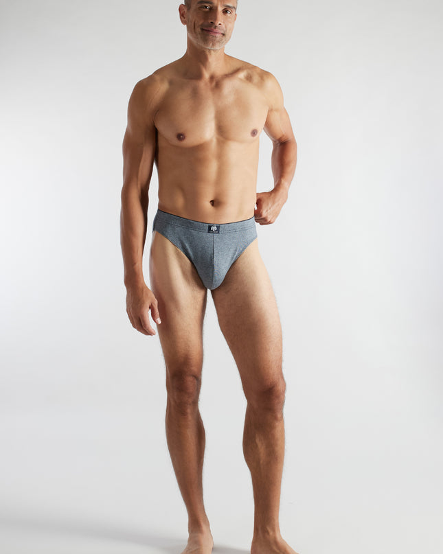 CECEBA men's briefs blue plain pack of 2