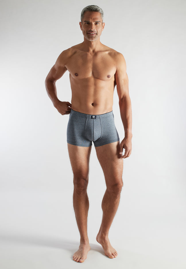 CECEBA Herren Pants blau uni 2er Pack