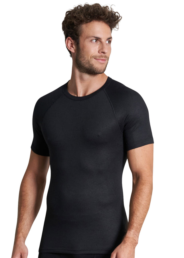 CECEBA Herren T-Shirt schwarz