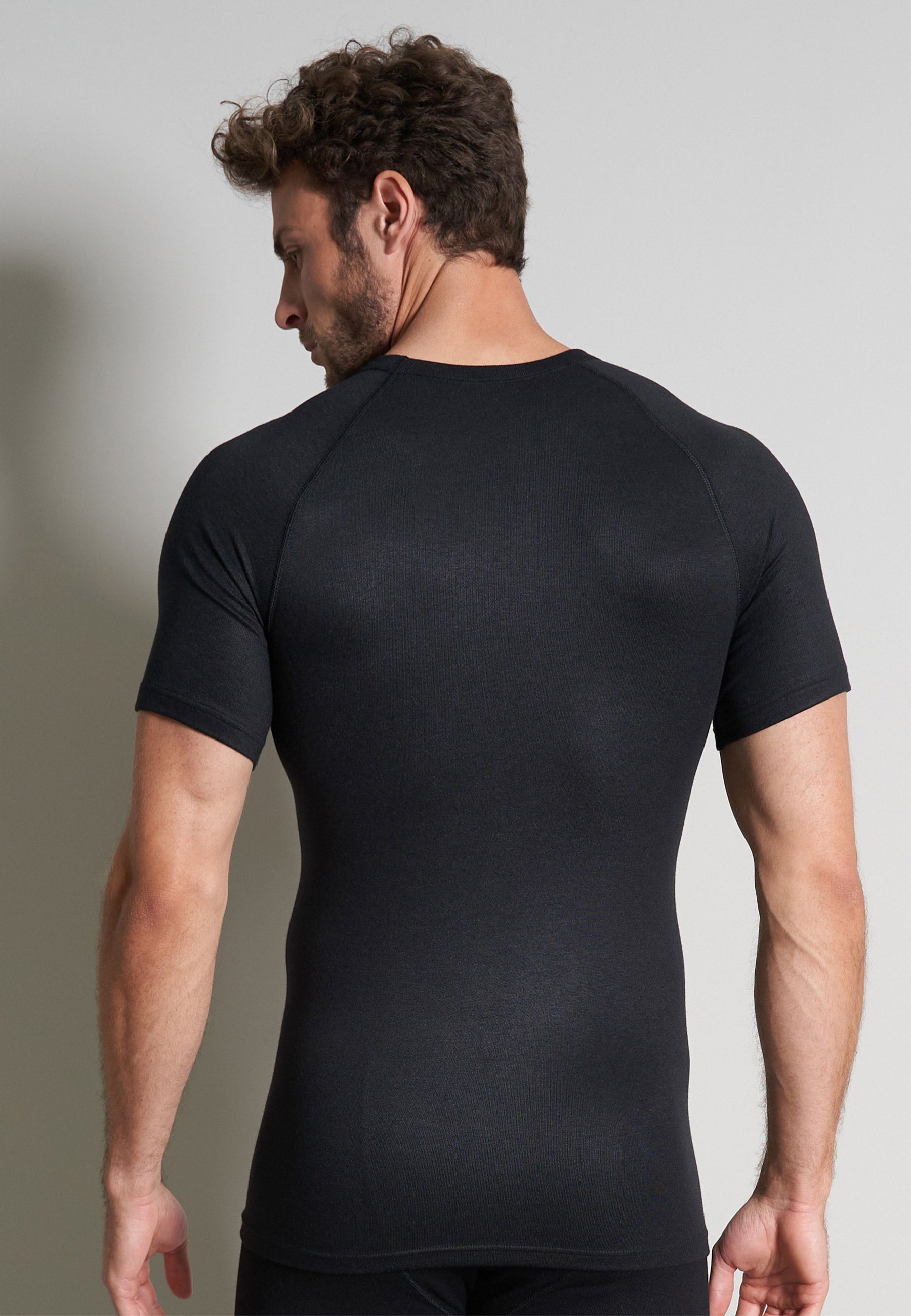 CECEBA Herren T-Shirt schwarz