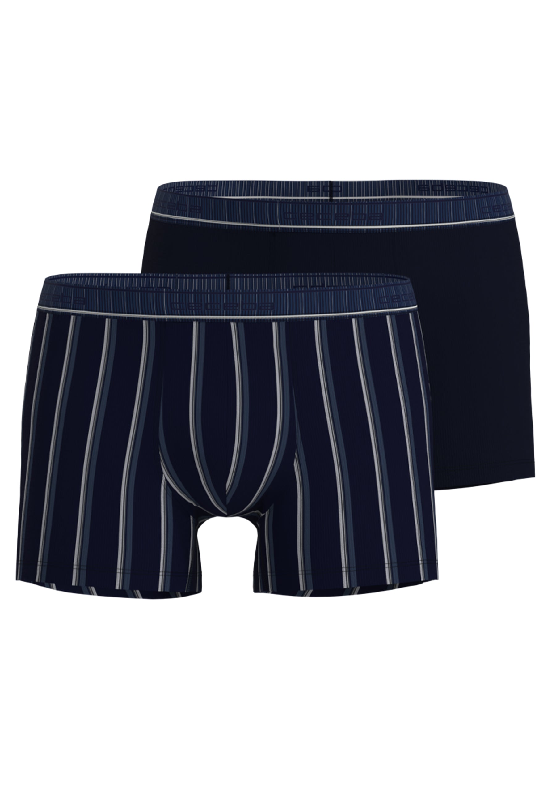 CECEBA Herren Pants blau längsgestreift 2er Pack