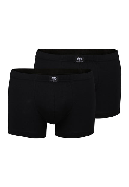 CECEBA Herren Pants schwarz längsgestreift 2er Pack