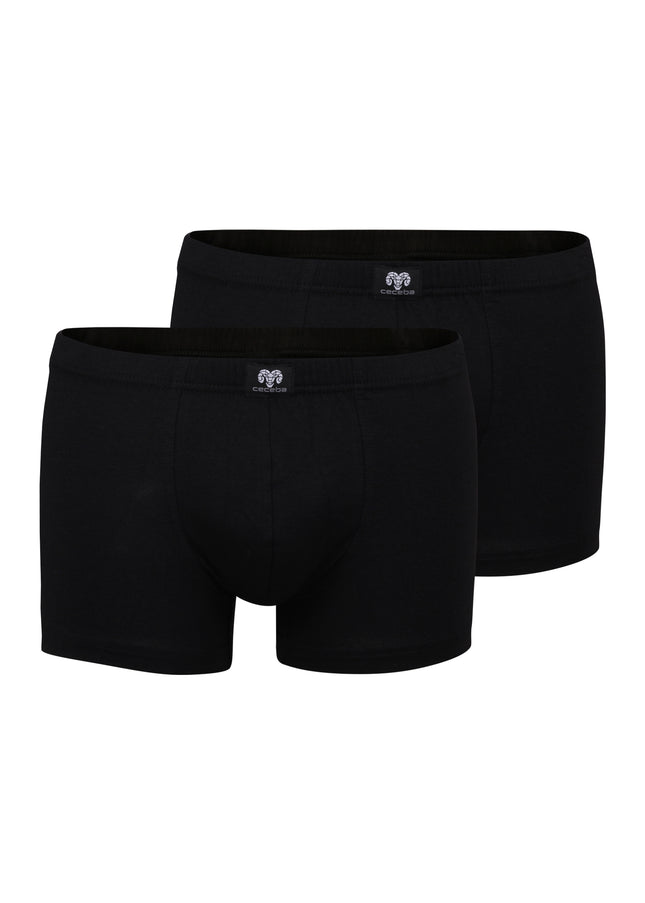 CECEBA Herren Pants schwarz längsgestreift 2er Pack