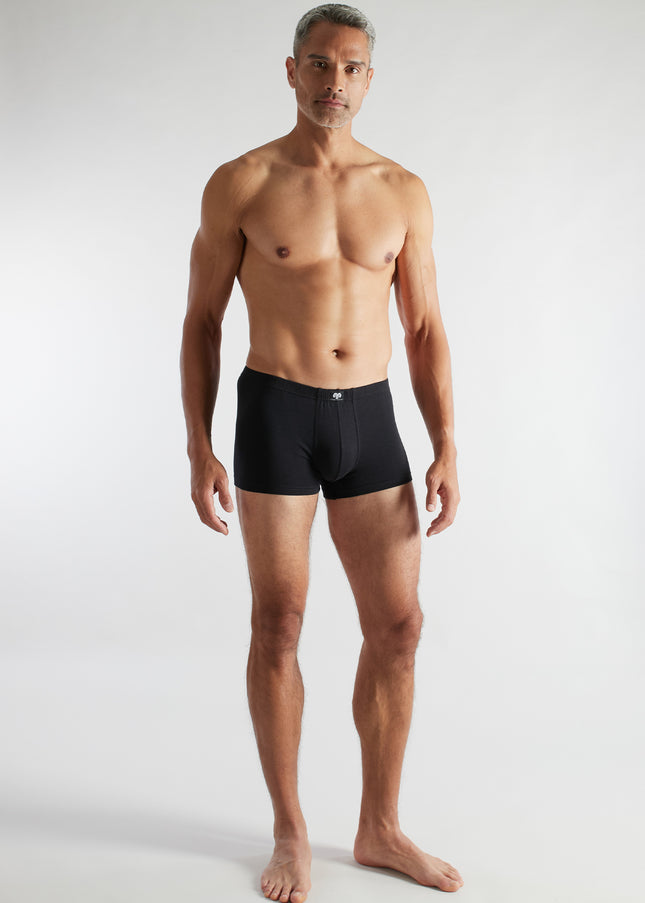 CECEBA Herren Pants schwarz längsgestreift 2er Pack