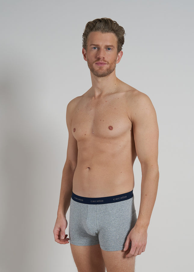 CECEBA Herren Pants blau uni 6er Pack