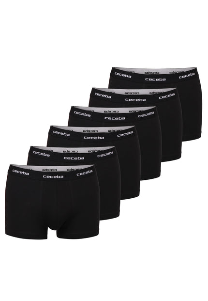 CECEBA men's pants black plain pack of 6