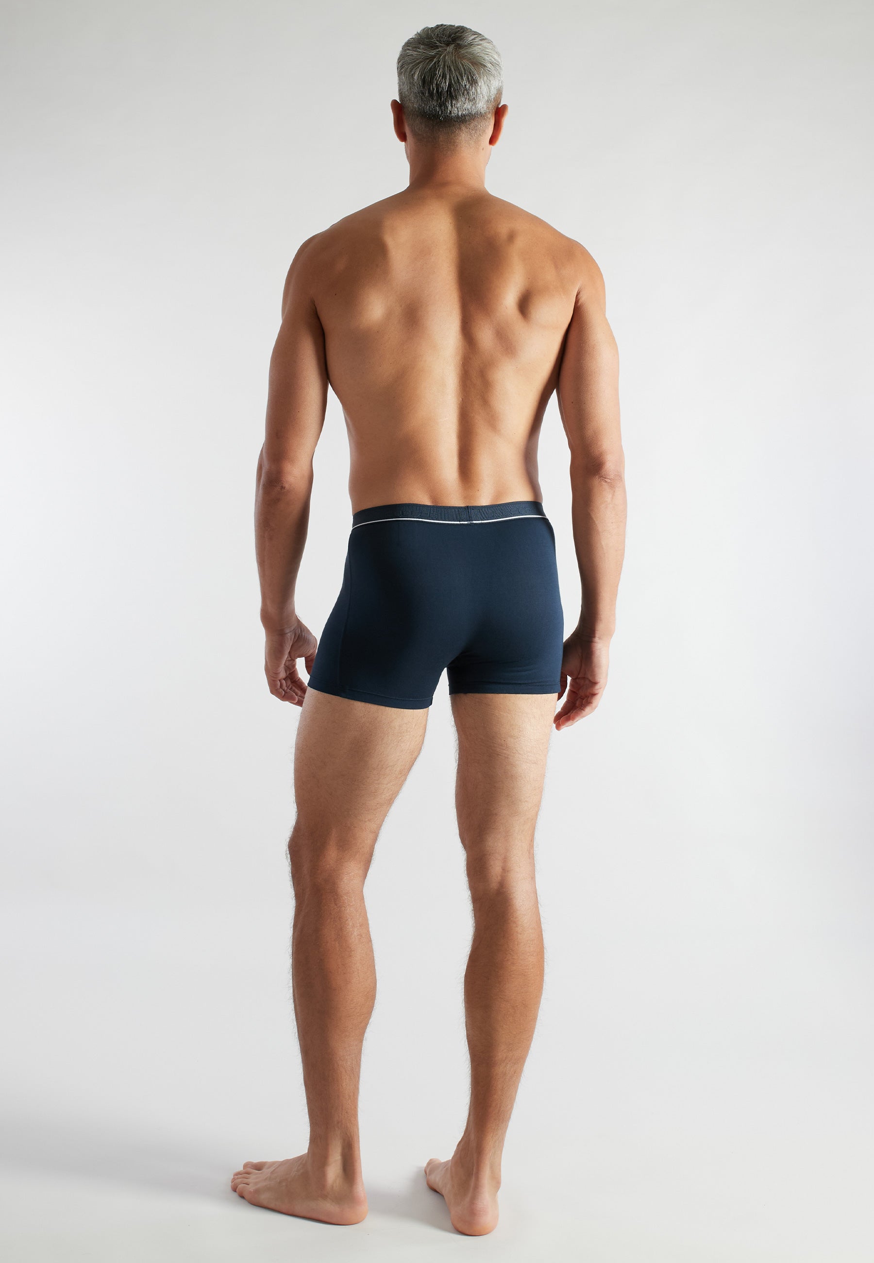 CECEBA Herren Pants blau uni 2er Pack