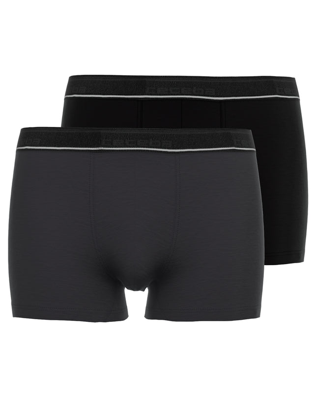 CECEBA Herren Pants grau uni 2er Pack