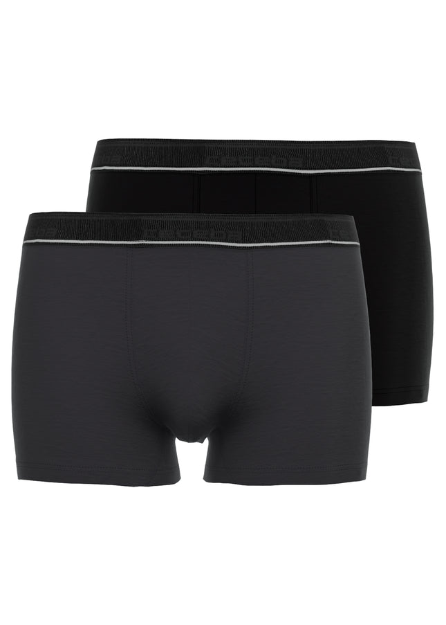 CECEBA Herren Pants grau uni 2er Pack