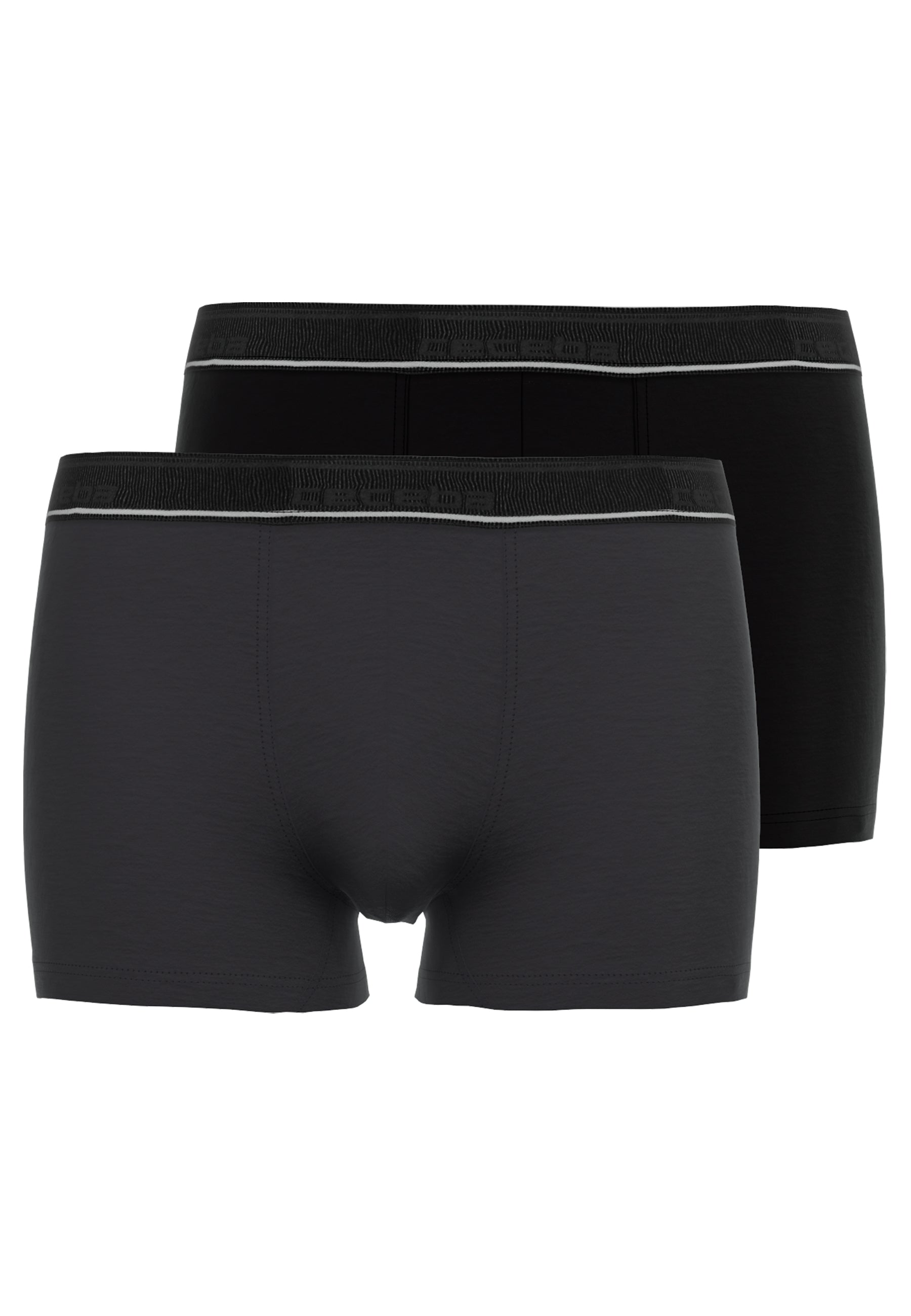 CECEBA Herren Pants grau uni 2er Pack