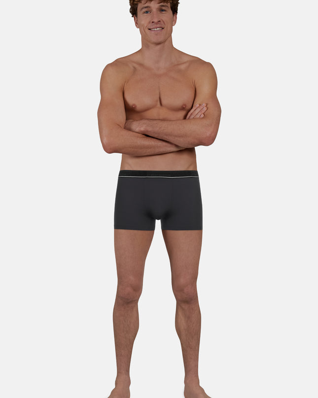 CECEBA Herren Pants grau uni 2er Pack