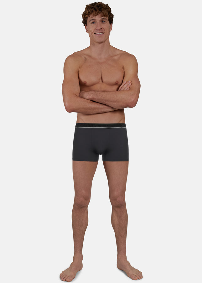 CECEBA Herren Pants grau uni 2er Pack