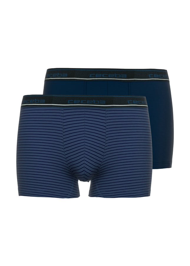 CECEBA Herren Pants blau quergestreift 2er Pack