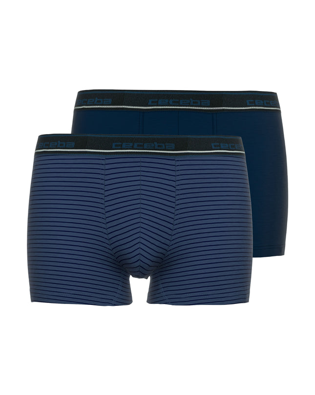 CECEBA Herren Pants blau quergestreift 2er Pack