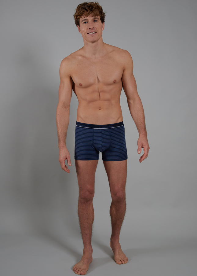 CECEBA Herren Pants blau quergestreift 2er Pack