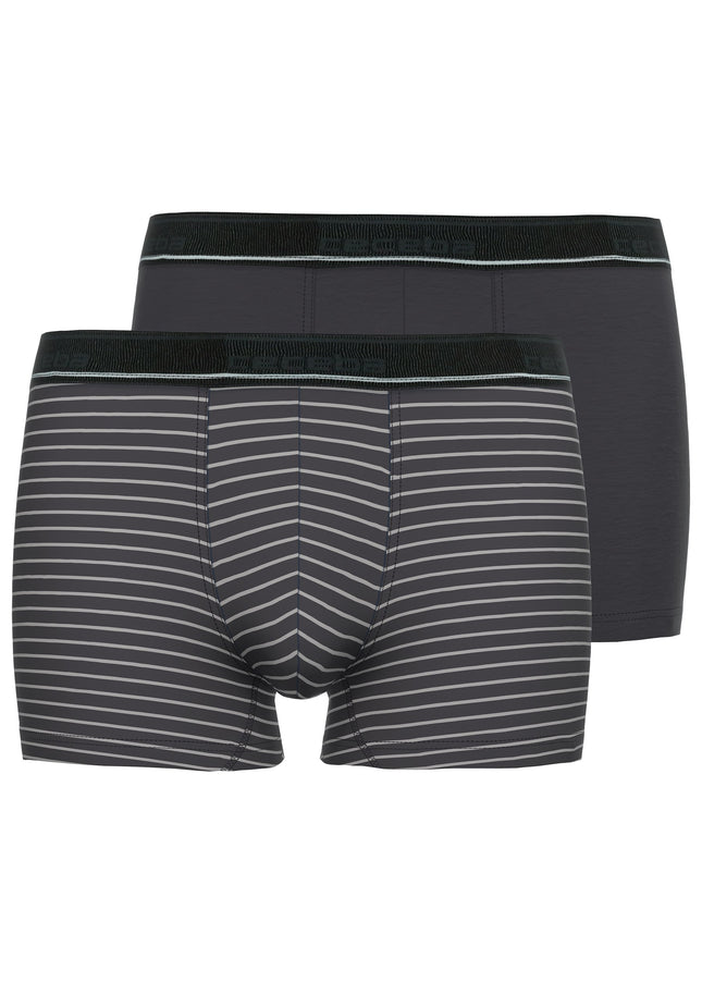 CECEBA Herren Pants grau quergestreift 2er Pack