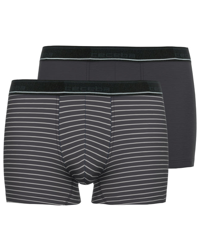 CECEBA Herren Pants grau quergestreift 2er Pack