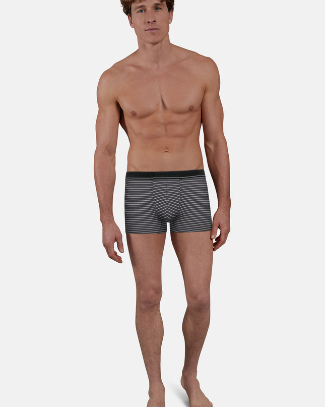 CECEBA Herren Pants grau quergestreift 2er Pack