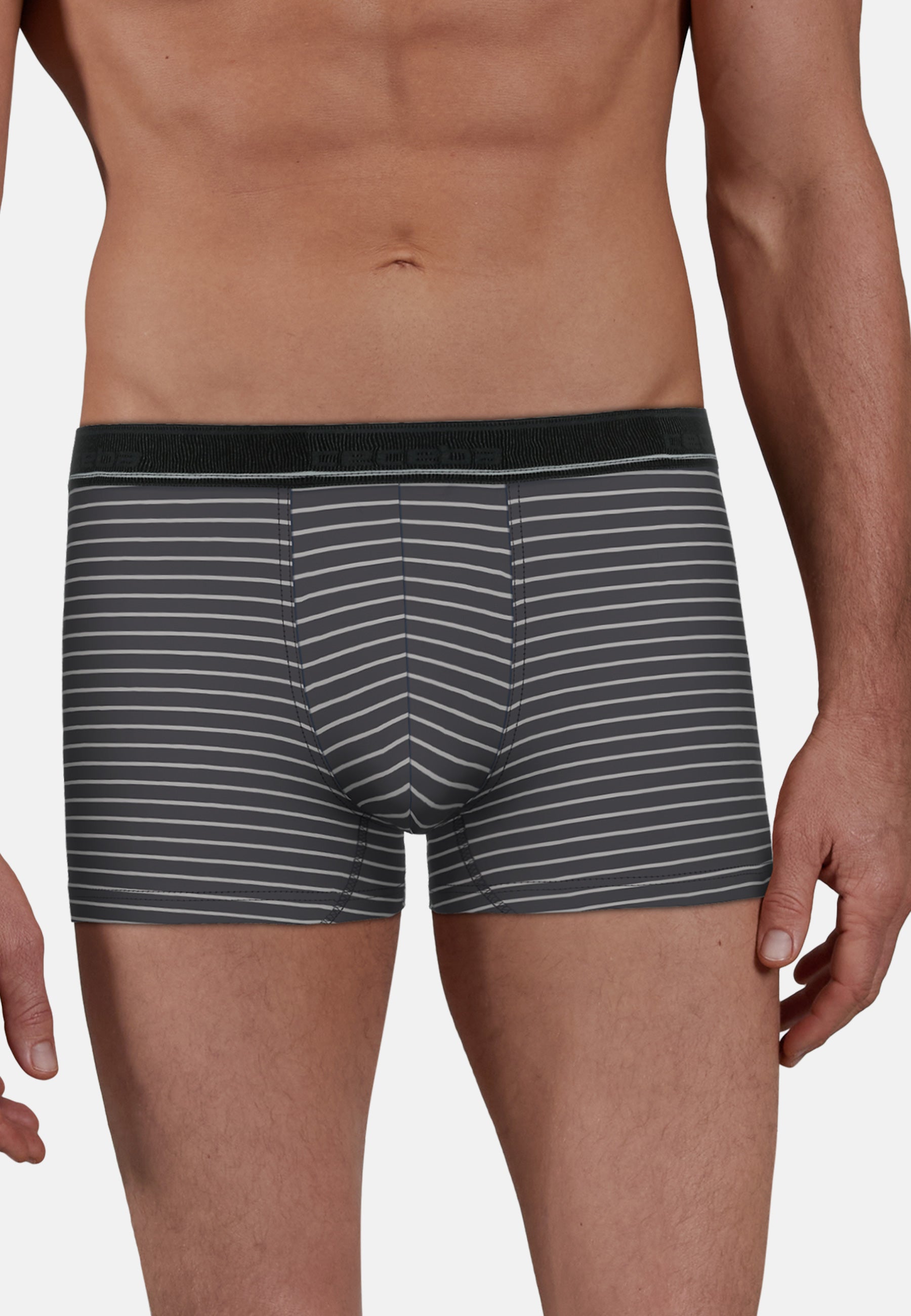 CECEBA Herren Pants grau quergestreift 2er Pack