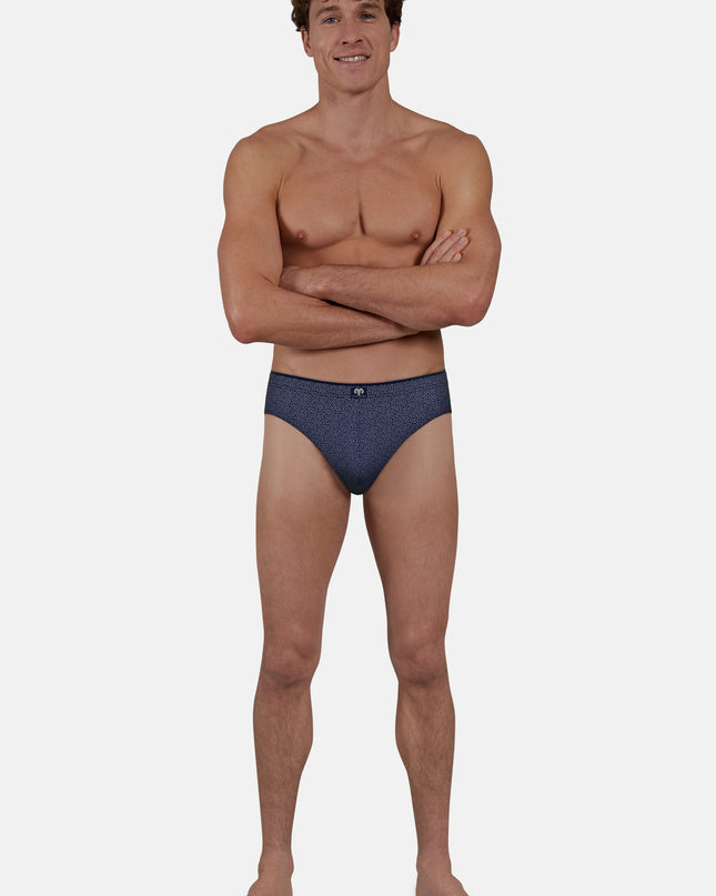 CECEBA men's briefs blue printed 2-pack