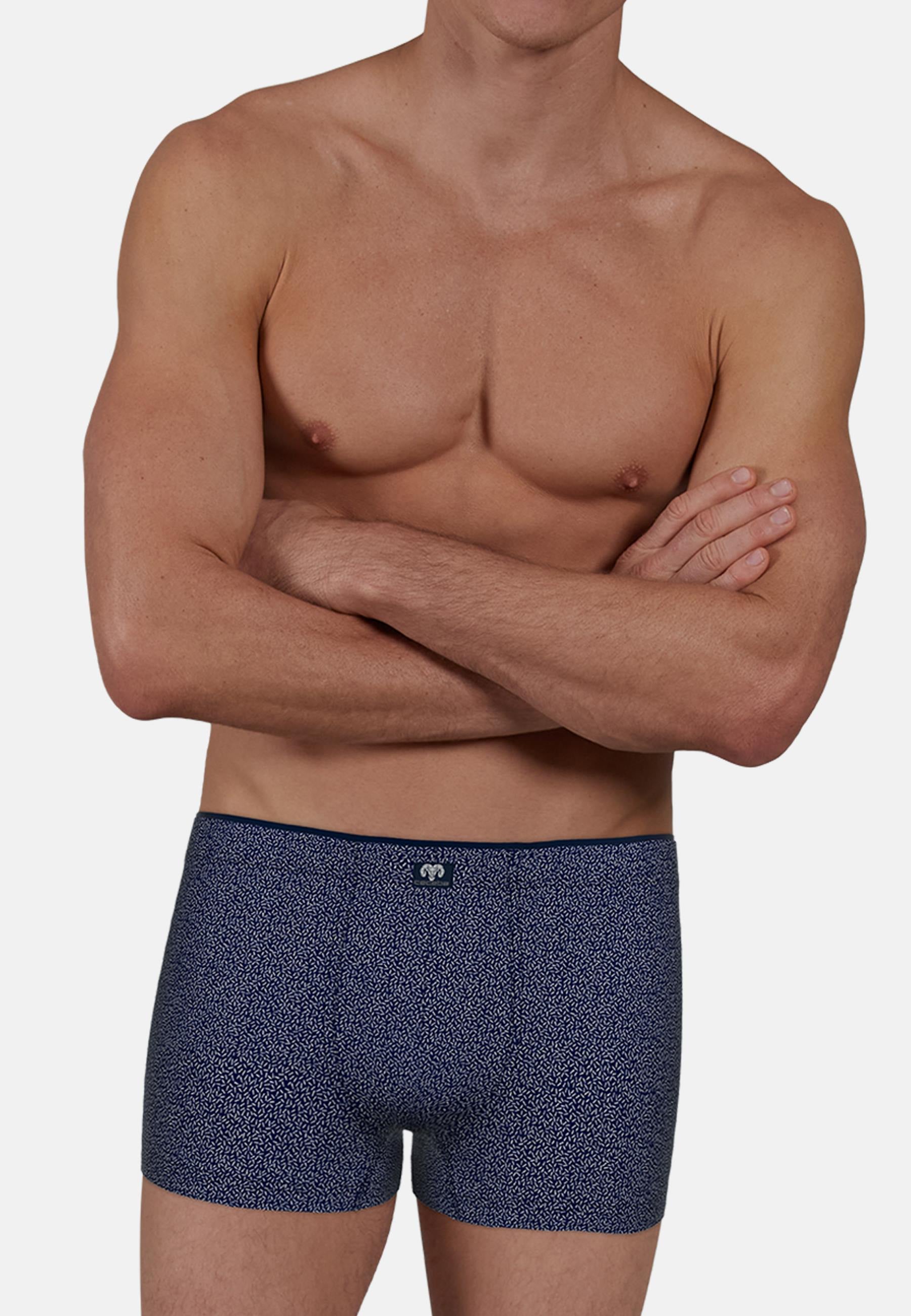 CECEBA Herren Pants blau uni 2er Pack