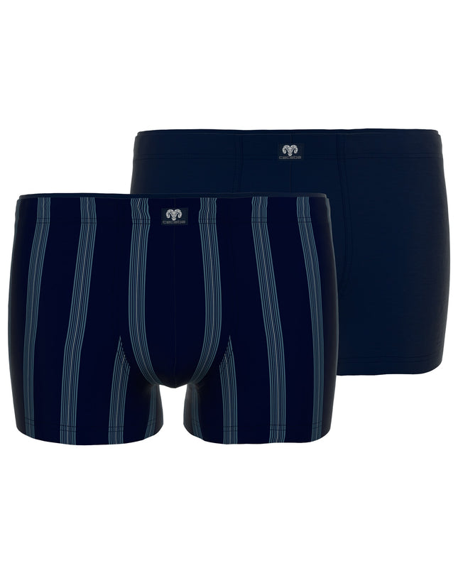 CECEBA men's pants blue vertical stripes pack of 2