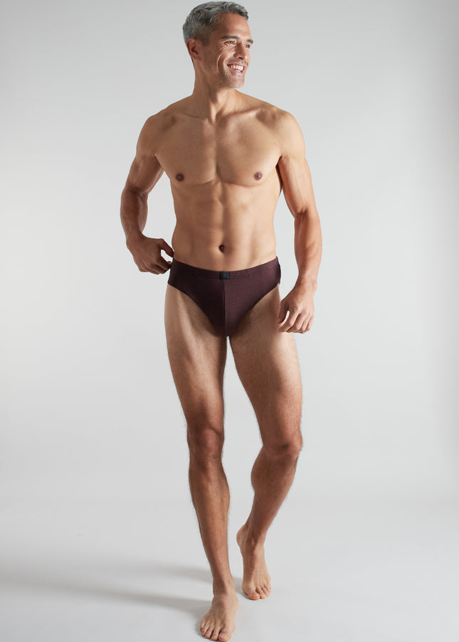 CECEBA Herren Slip rot quergestreift 2er Pack