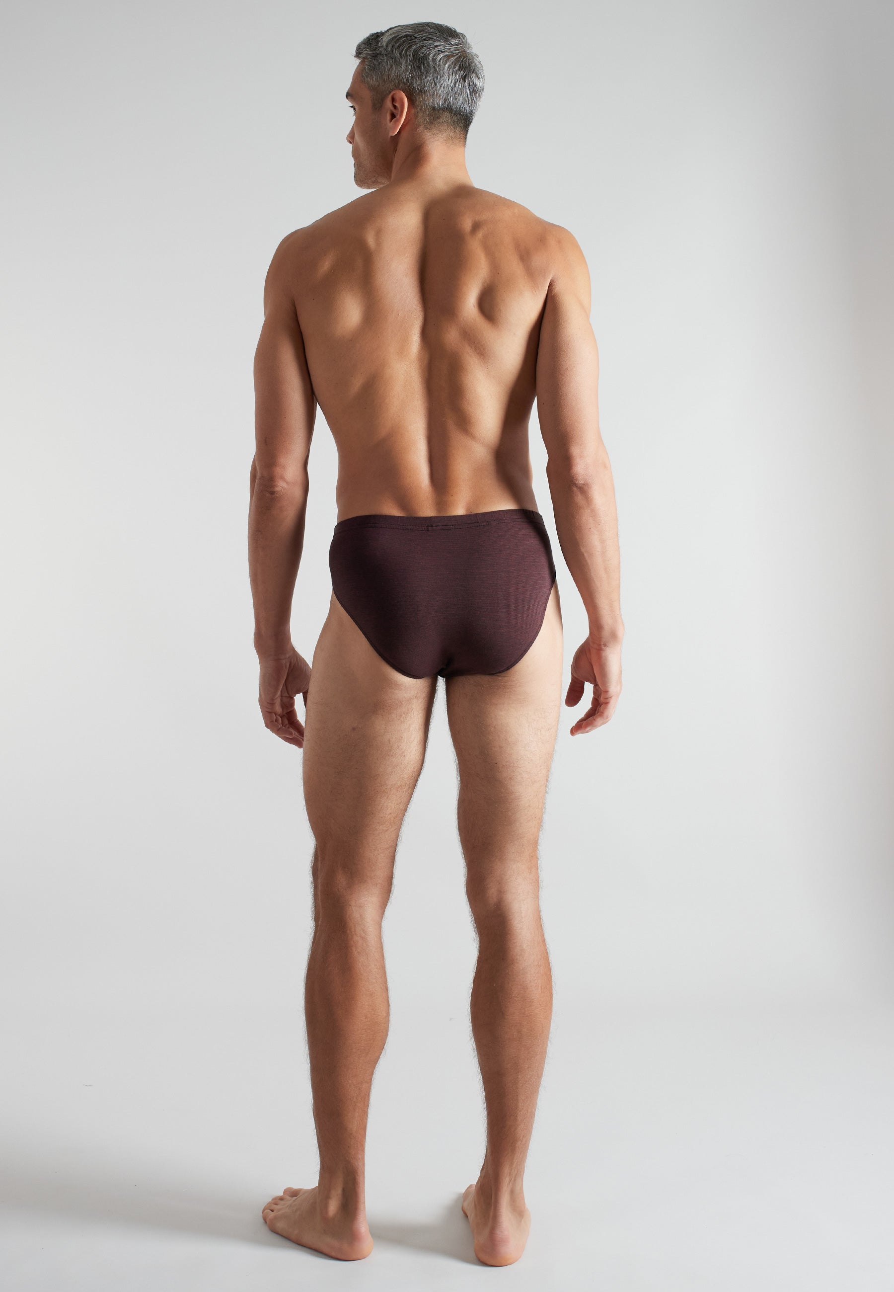 CECEBA Herren Slip rot quergestreift 2er Pack
