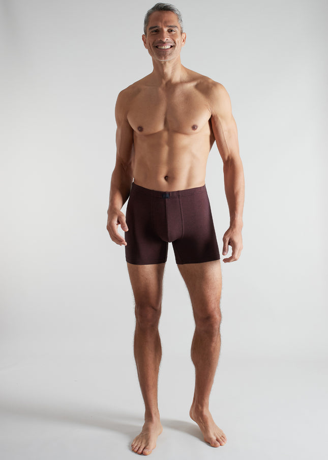 CECEBA Herren Long-Pants rot quergestreift 2er Pack