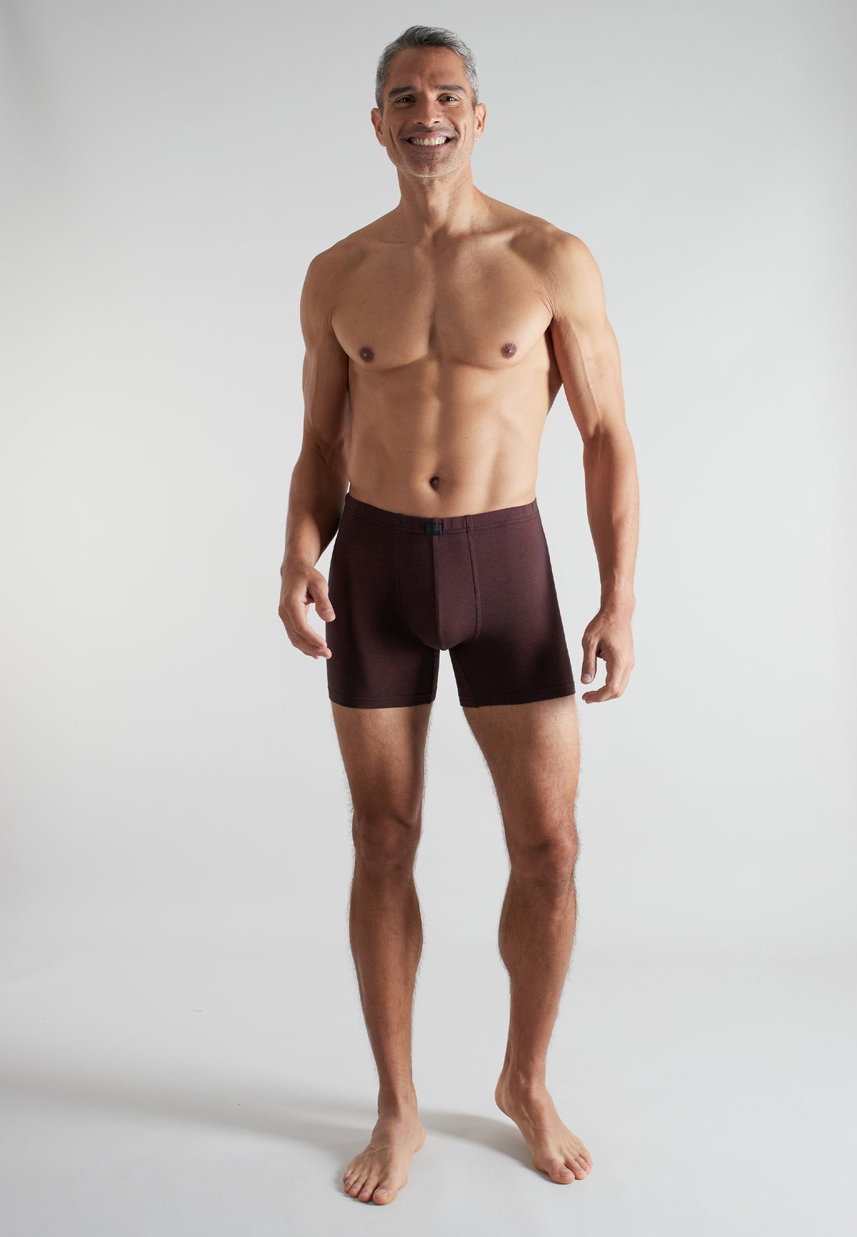CECEBA Herren Long-Pants rot quergestreift 2er Pack