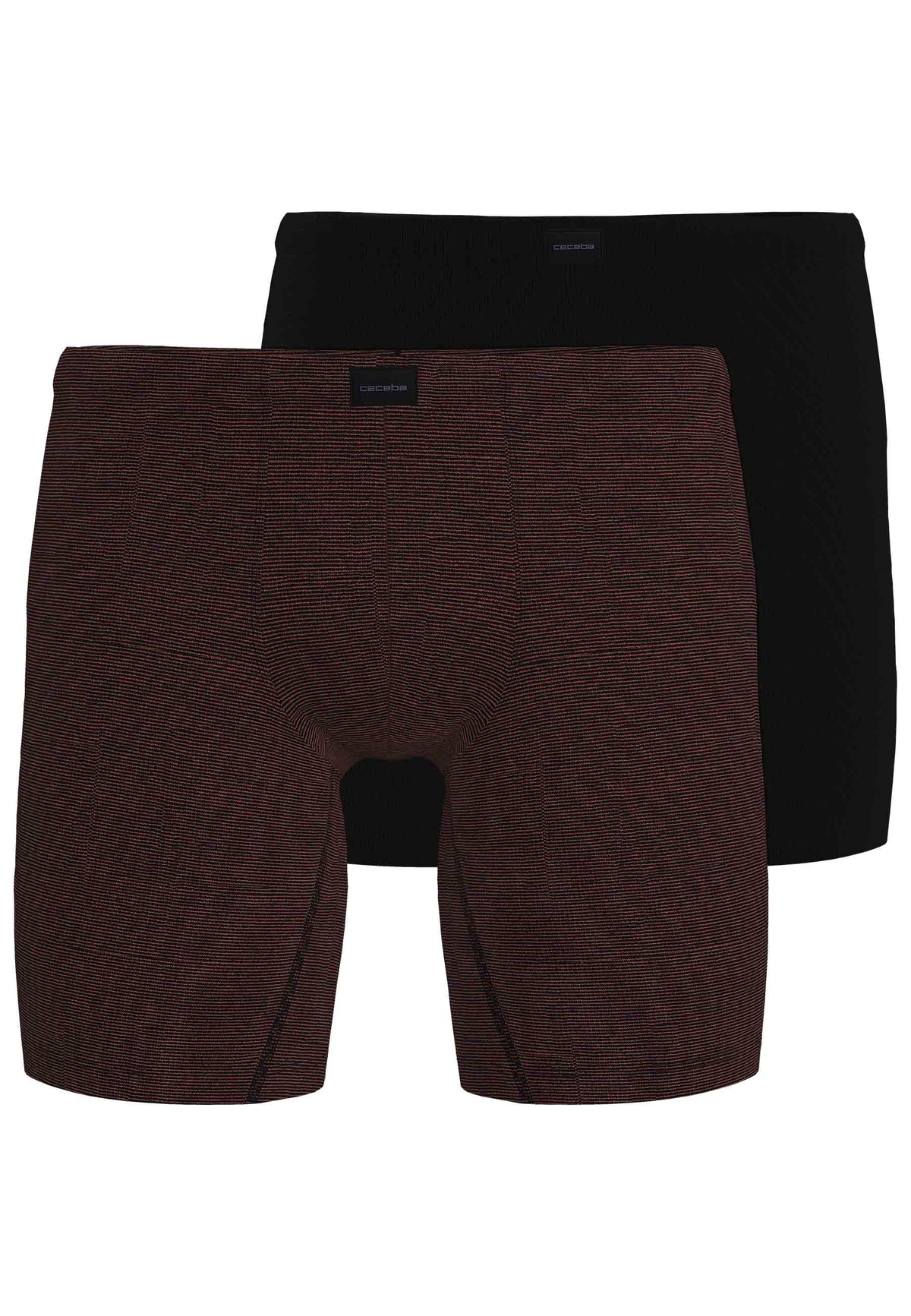 CECEBA Herren Cyclist rot quergestreift 2er Pack