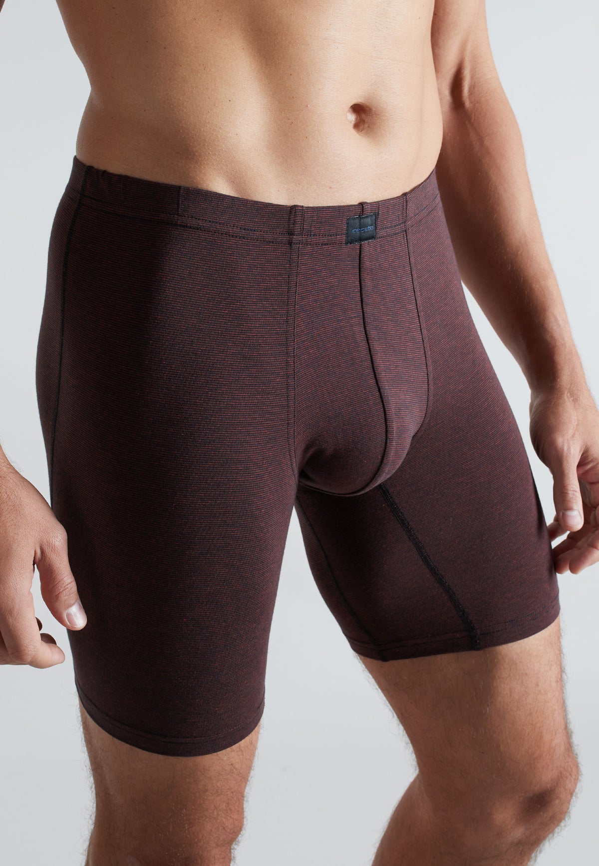 CECEBA Herren Cyclist rot quergestreift 2er Pack